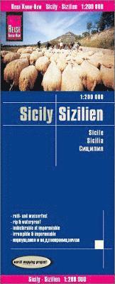 bokomslag Reise Know-How Landkarte Sizilien / Sicily (1:200.000)