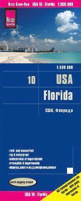 bokomslag Reise Know-How Landkarte USA 10, Florida (1:500.000)