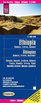 bokomslag Ethiopia / Somalia / Djibouti / Eritrea (1:1.800.000)