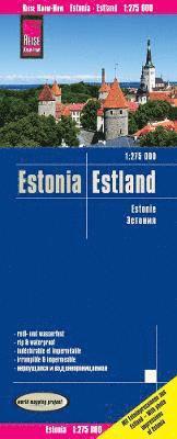 bokomslag Reise Know-How Landkarte Estland 1 : 275.000