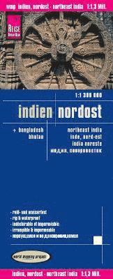 bokomslag Indien Nordost 1:1.130.000