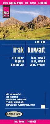 bokomslag Iraq and Kuwait (1:850.000)