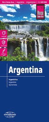 bokomslag Reise Know-How Landkarte Argentinien / Argentina (1:2.000.000)