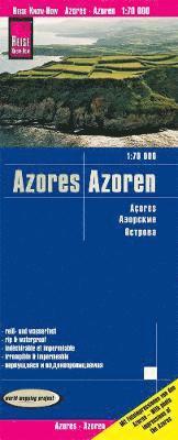 bokomslag Azores (1:70.000)