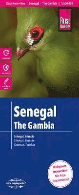 bokomslag Senegal / the Gambia (1:550.000)