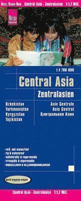 bokomslag Reise Know-How Landkarte Zentralasien / Central Asia (1:1.700.000) : Usbekistan, Kirgisistan, Turkmenistan und Tadschikistan
