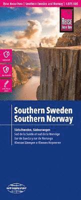 bokomslag Southern Sweden and Norway (1:875.000)