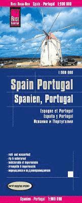 bokomslag Reise Know-How Landkarte Spanien, Portugal 1:900.000