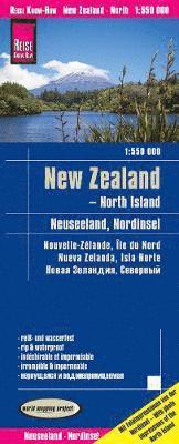 bokomslag New Zealand - North Island (1:550.000)