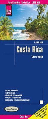 bokomslag Costa Rica (1:300.000)