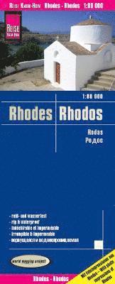 bokomslag Rhodes (1:80.000)