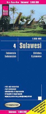 bokomslag Indonesia 4 Sulawesi  (1:800.000)