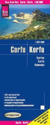 bokomslag Corfu (1:65.000)