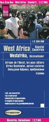 bokomslag Africa West, Coastal countries (1:2.200.000)
