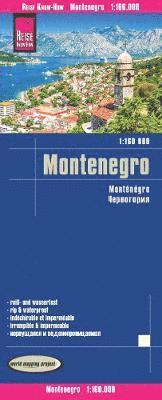 bokomslag Montenegro (1:160.000)
