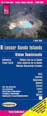 bokomslag Indonesia 6 Lesser Sunda Islands (1:800.000)