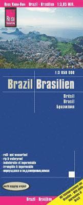 bokomslag Brazil (1:3,850,000)