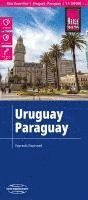 bokomslag Uruguay & Paraguay Map