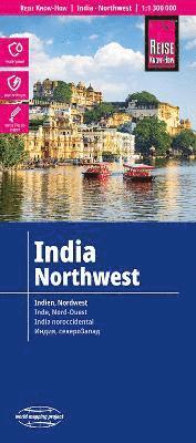 bokomslag India Northwest Map
