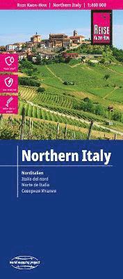 bokomslag Northern Italy Map