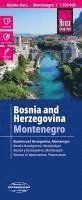 bokomslag Reise Know-How Landkarte Bosnien-Herzegowina, Montenegro / Bosnia and Herzegovina, Montenegro (1:350.000)