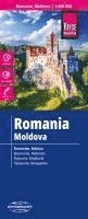 bokomslag Reise Know-How Landkarte Rumänien, Moldau / Romania, Moldova (1:600.000)