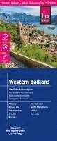 bokomslag Reise Know-How Landkarte Westliche Balkanregion / Western Balkans (1:725.000)