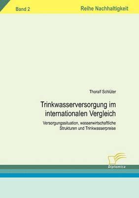 bokomslag Trinkwasserversorgung im internationalen Vergleich