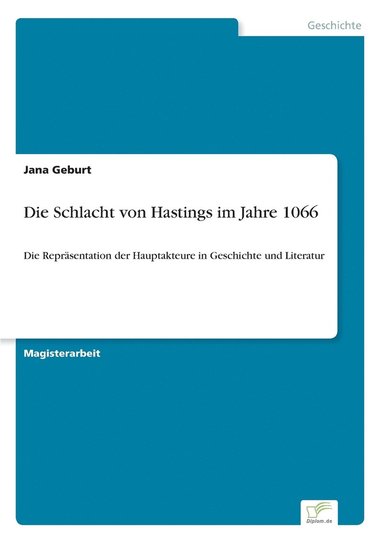 bokomslag Die Schlacht von Hastings im Jahre 1066