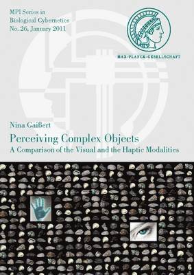 bokomslag Perceiving Complex Objects. a Comparison of the Visual and the Haptic Modalities