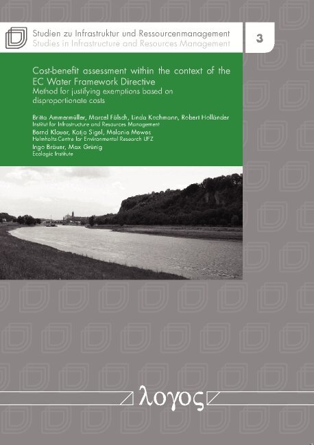 Britta Ammerm�ller, Marcel F�lsch, Linda Kochmann, Robert Holl�nder, Bernd Klauer, Katja Sigel, Melanie Mewes, Ingo Br�uer, Max Gr�nig - Cost-Benefit Assessment within the Context of the Ec Water Framework Directive, Häftad