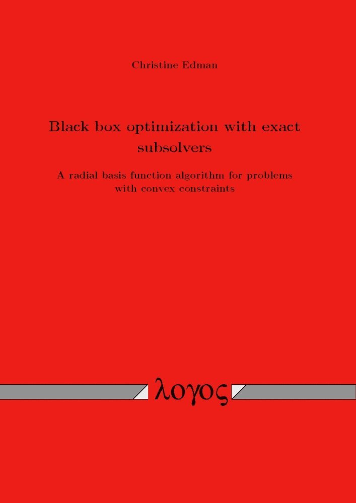 Black Box Optimization with Exact Subsolvers