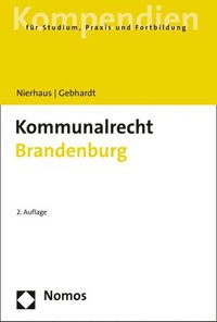 bokomslag Kommunalrecht Brandenburg