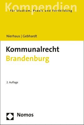 bokomslag Kommunalrecht Brandenburg