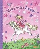 bokomslag Die Elfenprinzessin und das Einhorn Freundebuch