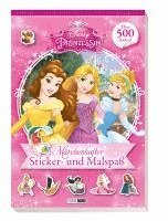 bokomslag Disney Prinzessin: Märchenhafter Sticker- und Malspaß