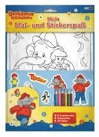 bokomslag Benjamin Blümchen: Mein Mal- und Stickerspaß