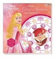 bokomslag Disney Prinzessin: Meine Glitzer-Mandalas zum Ausmalen