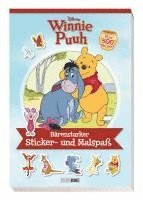 bokomslag Disney Winnie Puuh: Bärenstarker Sticker- und Malspaß