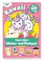 bokomslag Kawaii: Supersüßer Sticker- und Malspaß