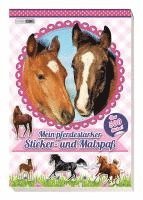 bokomslag Pferde: Mein pferdestarker Mal- und Stickerspaß