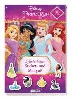 bokomslag Disney Prinzessin: Zauberhafter Sticker- und Malspaß