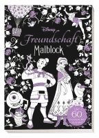 bokomslag Disney Freundschaft: Malblock: über 60 herzerwärmende Motive zum Ausmalen!