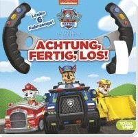 bokomslag PAW Patrol: Achtung, fertig, los! Lenke 6 Fahrzeuge!