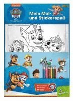 bokomslag PAW Patrol: Mein Mal- und Stickerspaß