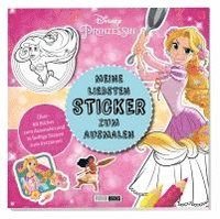 bokomslag Disney Prinzessin: Meine liebsten Sticker zum Ausmalen