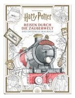 bokomslag Aus den Filmen zu Harry Potter: Reisen durch die Zauberwelt - Das offizielle Malbuch