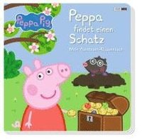 bokomslag Peppa Pig: Peppa findet einen Schatz - Mein Abenteuer-Klappenbuch