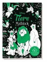 Disney Tiere: Malblock: über 60 tierisch-schöne Motive zum Ausmalen! 1