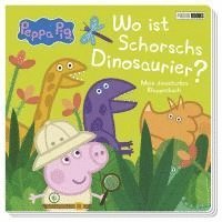Panini - Peppa Pig: Wo ist Schorschs Dinosaurier? - Mein dinostarkes Klappenbuch, Kartonnage